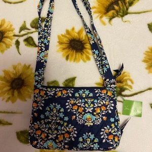 Vera Bradley Little Hipster Chandelier Floral Bag